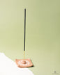 Handmade Ceramic Small Square Shape Incens Stick Holder